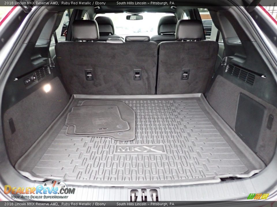 2018 Lincoln MKX Reserve AWD Ruby Red Metallic / Ebony Photo #5