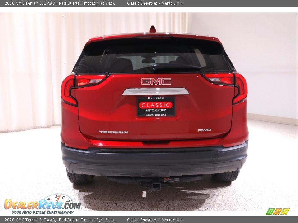 2020 GMC Terrain SLE AWD Red Quartz Tintcoat / Jet Black Photo #16