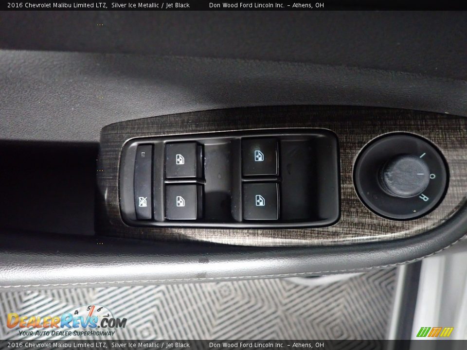 2016 Chevrolet Malibu Limited LTZ Silver Ice Metallic / Jet Black Photo #20