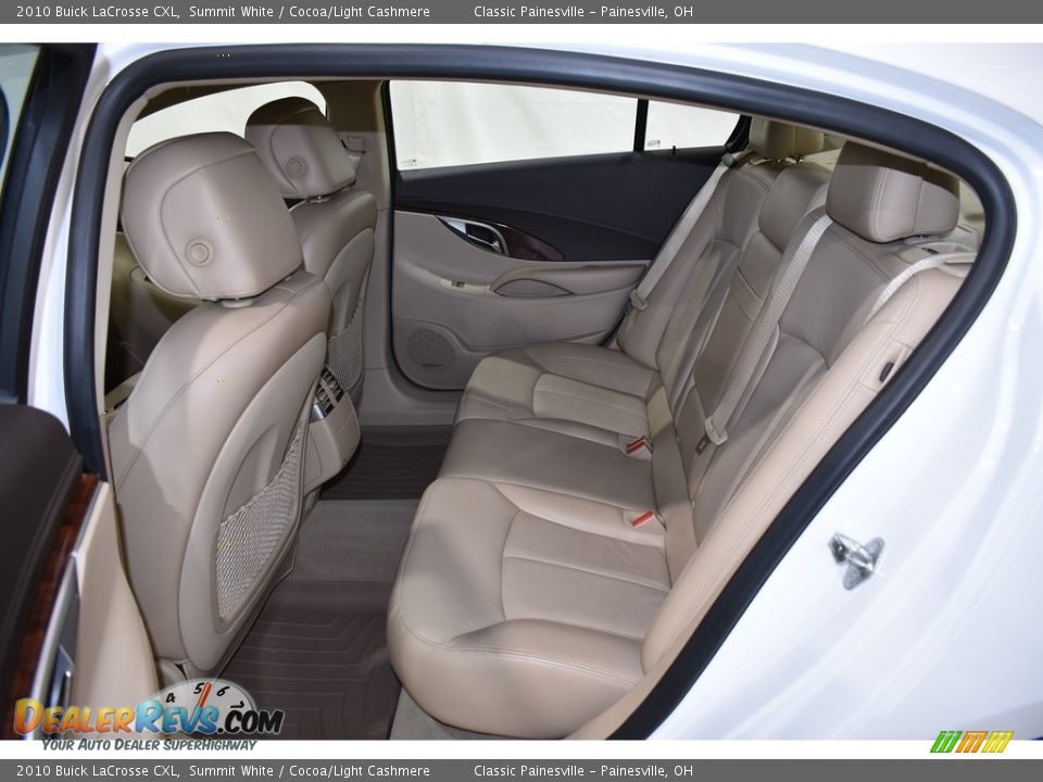 2010 Buick LaCrosse CXL Summit White / Cocoa/Light Cashmere Photo #8