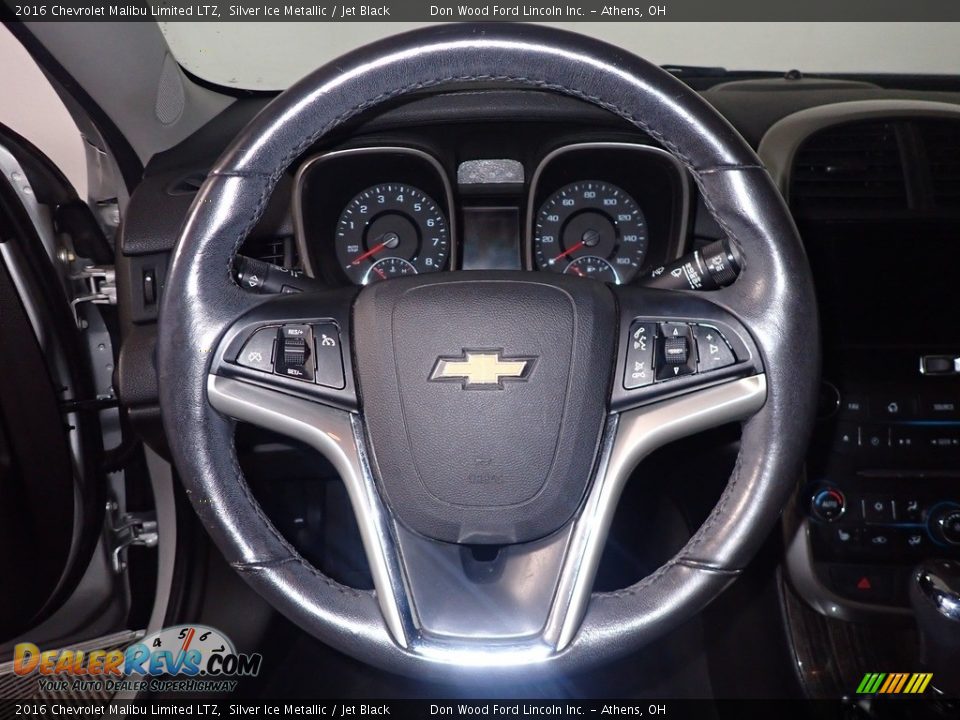2016 Chevrolet Malibu Limited LTZ Silver Ice Metallic / Jet Black Photo #26