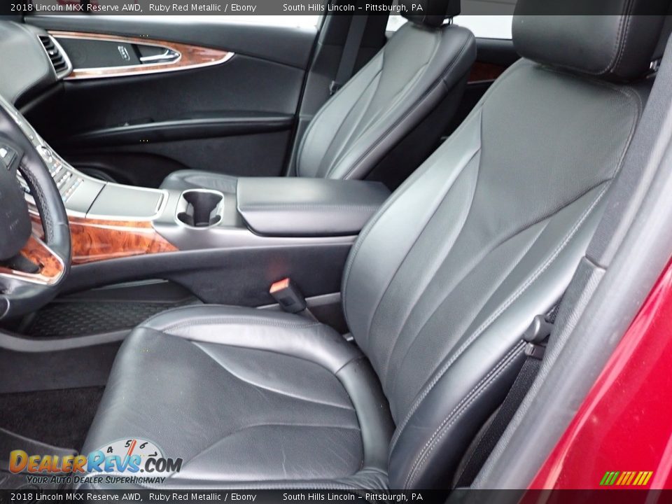 2018 Lincoln MKX Reserve AWD Ruby Red Metallic / Ebony Photo #15