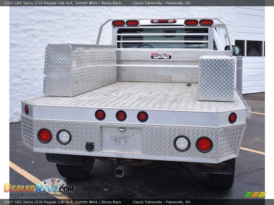 2007 GMC Sierra 1500 Regular Cab 4x4 Summit White / Ebony Black Photo #3