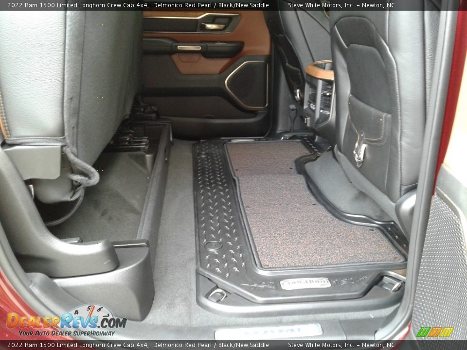 Rear Seat of 2022 Ram 1500 Limited Longhorn Crew Cab 4x4 Photo #18