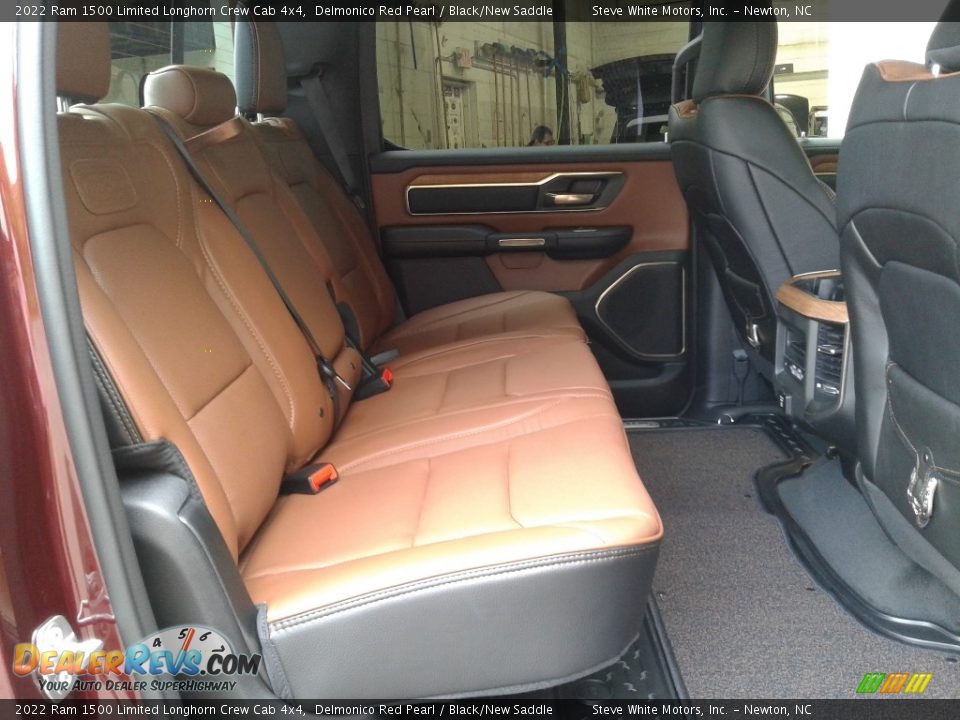 Rear Seat of 2022 Ram 1500 Limited Longhorn Crew Cab 4x4 Photo #19