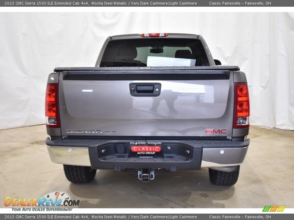 2013 GMC Sierra 1500 SLE Extended Cab 4x4 Mocha Steel Metallic / Very Dark Cashmere/Light Cashmere Photo #3