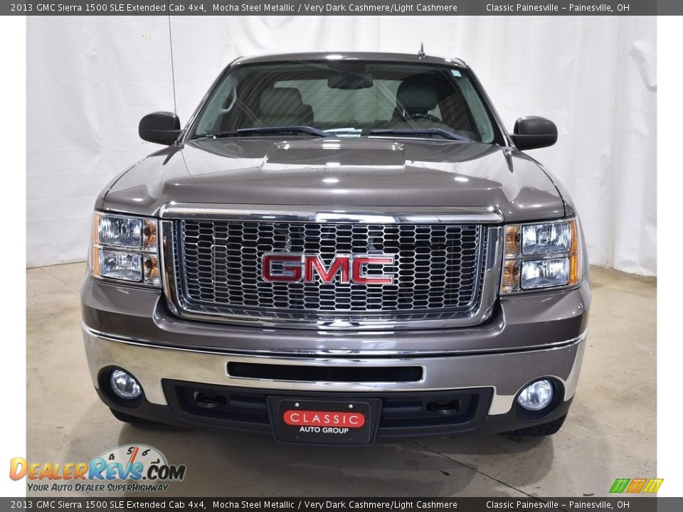 2013 GMC Sierra 1500 SLE Extended Cab 4x4 Mocha Steel Metallic / Very Dark Cashmere/Light Cashmere Photo #4