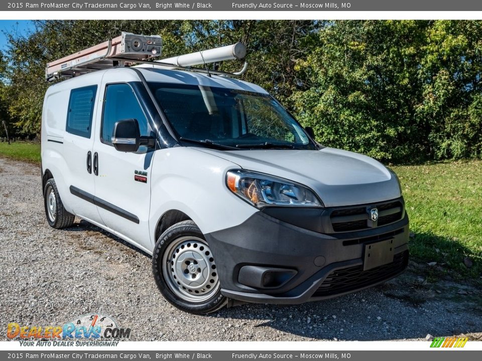 2015 Ram ProMaster City Tradesman Cargo Van Bright White / Black Photo #1