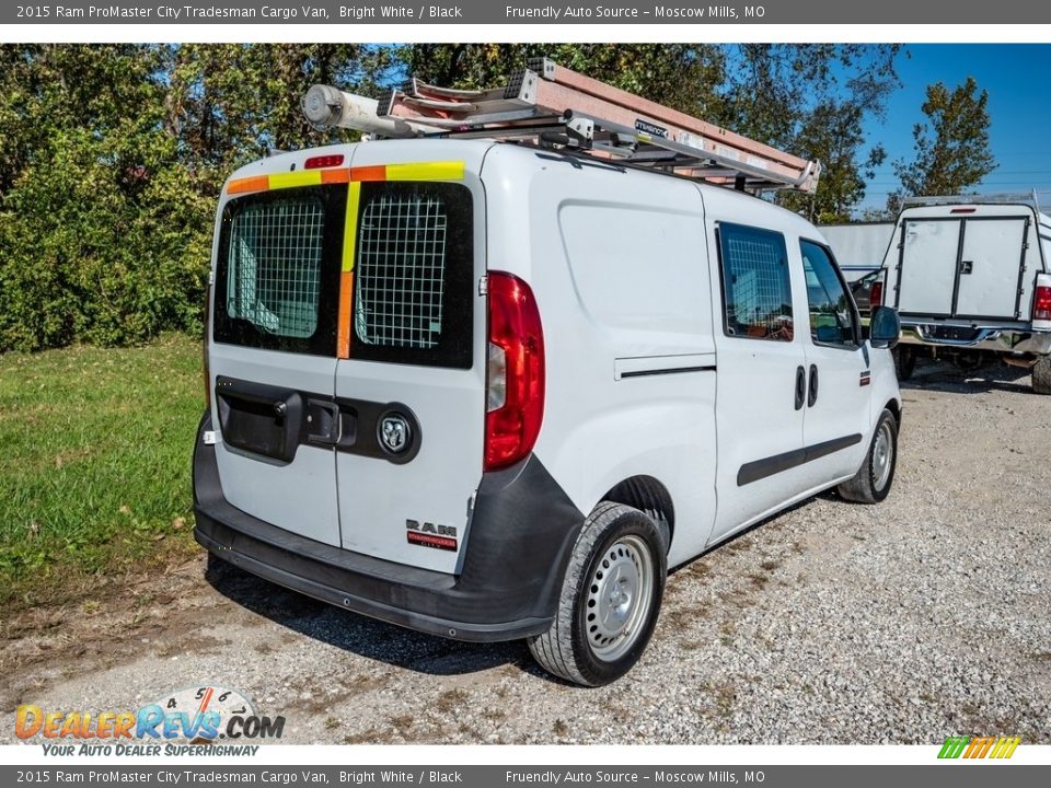 2015 Ram ProMaster City Tradesman Cargo Van Bright White / Black Photo #4