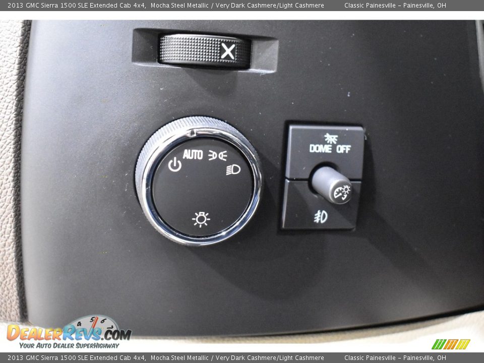 2013 GMC Sierra 1500 SLE Extended Cab 4x4 Mocha Steel Metallic / Very Dark Cashmere/Light Cashmere Photo #10