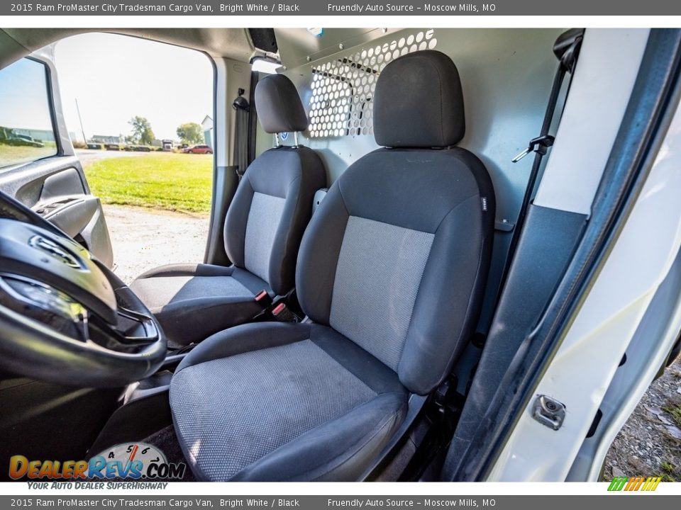 2015 Ram ProMaster City Tradesman Cargo Van Bright White / Black Photo #17