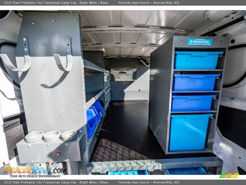 2015 Ram ProMaster City Tradesman Cargo Van Bright White / Black Photo #23