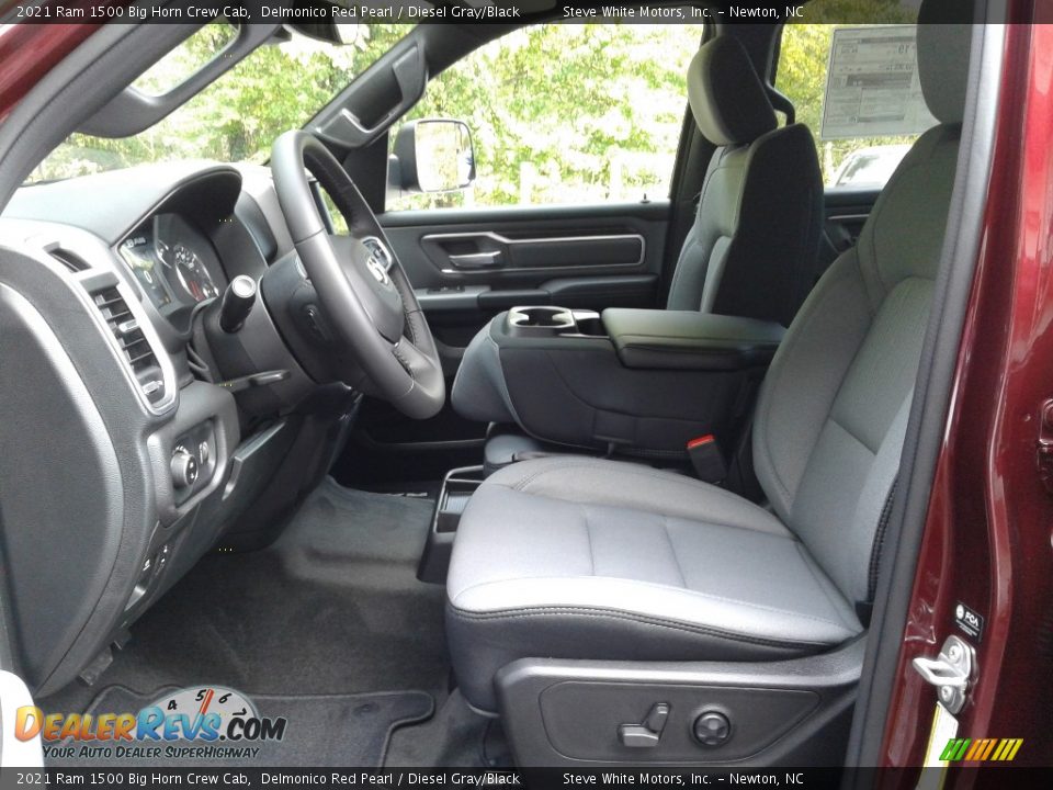 Front Seat of 2021 Ram 1500 Big Horn Crew Cab Photo #11