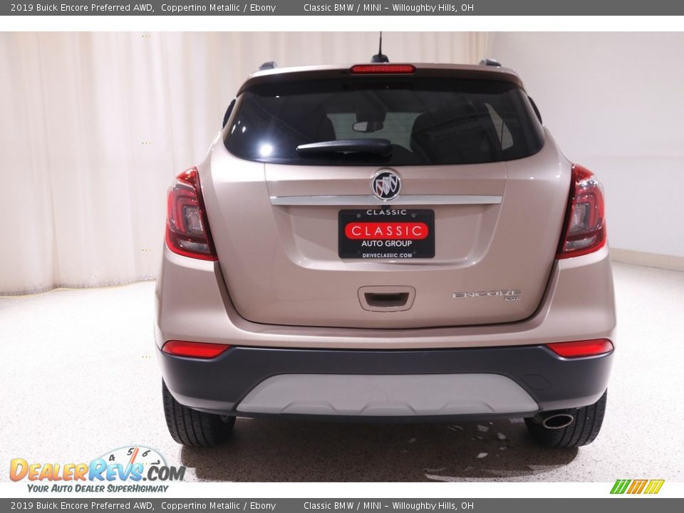 2019 Buick Encore Preferred AWD Coppertino Metallic / Ebony Photo #18