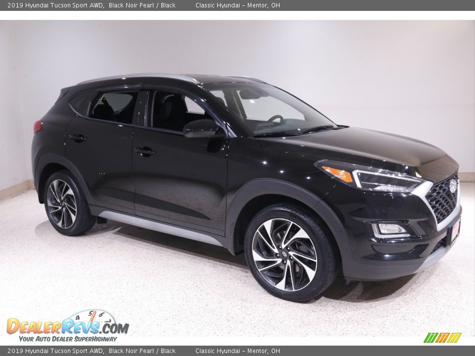 2019 Hyundai Tucson Sport AWD Black Noir Pearl / Black Photo #1