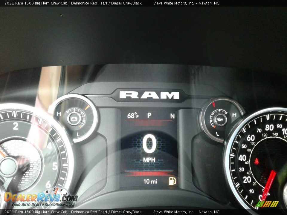 2021 Ram 1500 Big Horn Crew Cab Gauges Photo #21