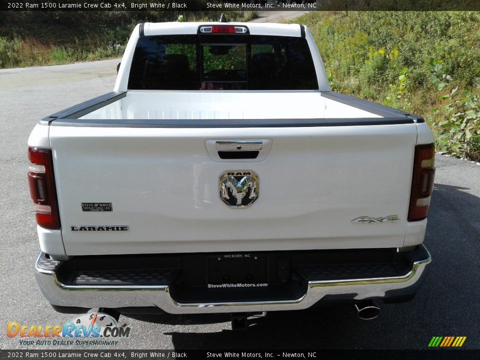 2022 Ram 1500 Laramie Crew Cab 4x4 Bright White / Black Photo #7