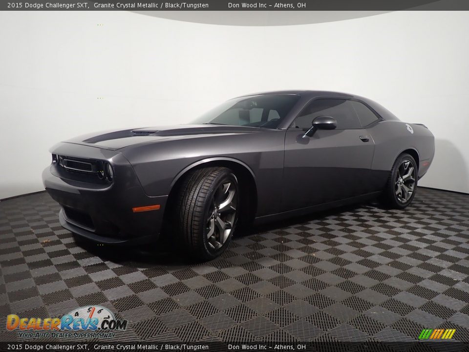 2015 Dodge Challenger SXT Granite Crystal Metallic / Black/Tungsten Photo #8