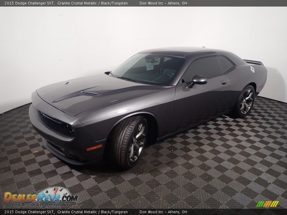 2015 Dodge Challenger SXT Granite Crystal Metallic / Black/Tungsten Photo #9