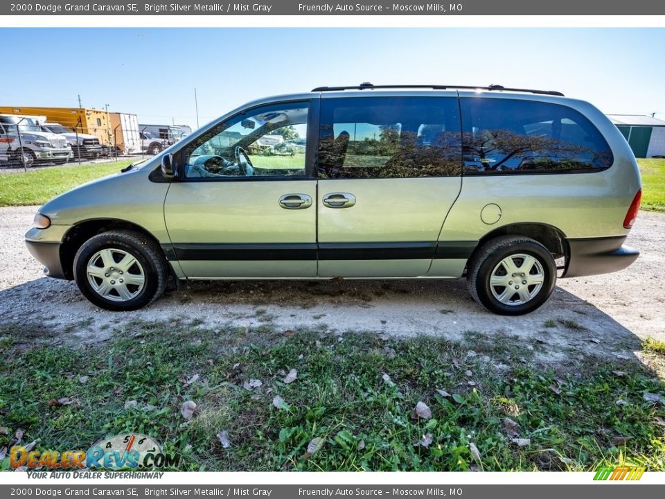 2000 Dodge Grand Caravan SE Bright Silver Metallic / Mist Gray Photo #3