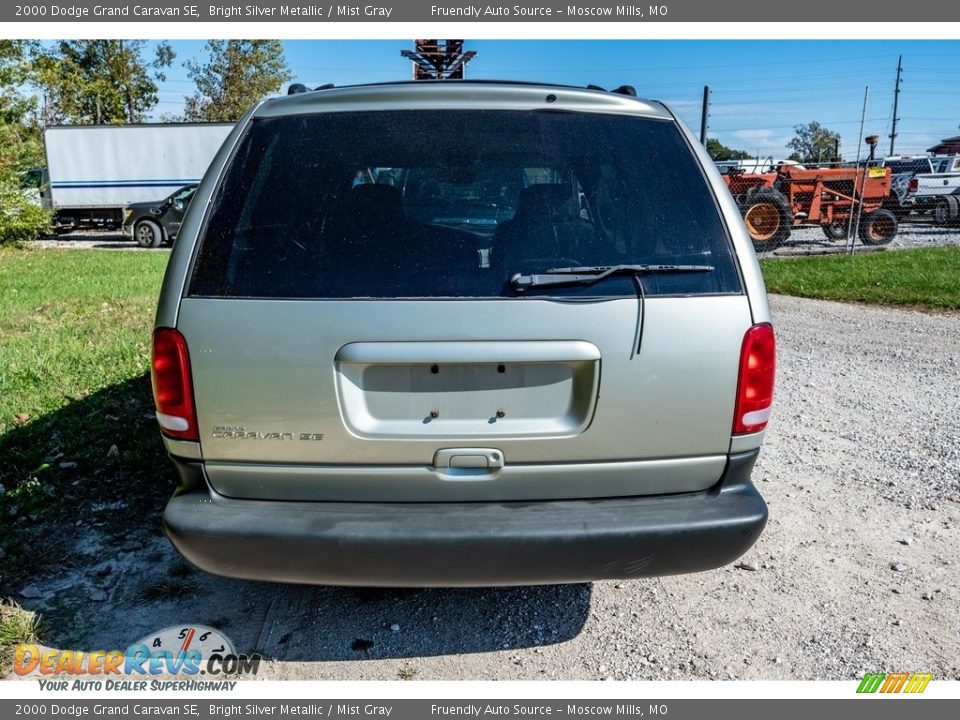 2000 Dodge Grand Caravan SE Bright Silver Metallic / Mist Gray Photo #4