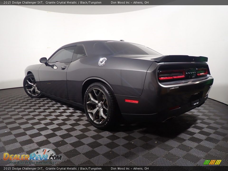 2015 Dodge Challenger SXT Granite Crystal Metallic / Black/Tungsten Photo #11