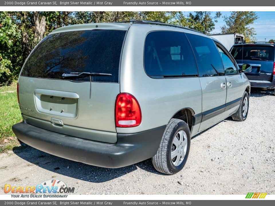 2000 Dodge Grand Caravan SE Bright Silver Metallic / Mist Gray Photo #5