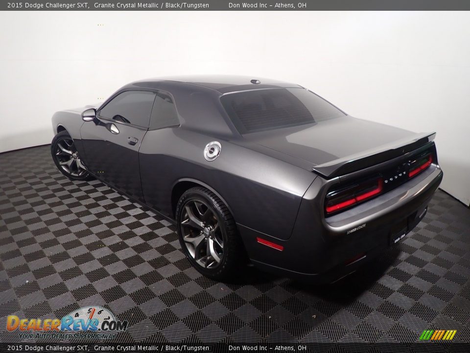 2015 Dodge Challenger SXT Granite Crystal Metallic / Black/Tungsten Photo #12
