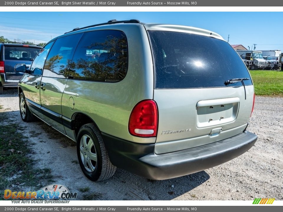 2000 Dodge Grand Caravan SE Bright Silver Metallic / Mist Gray Photo #6