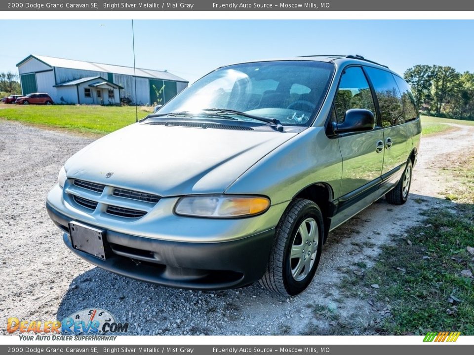 2000 Dodge Grand Caravan SE Bright Silver Metallic / Mist Gray Photo #7