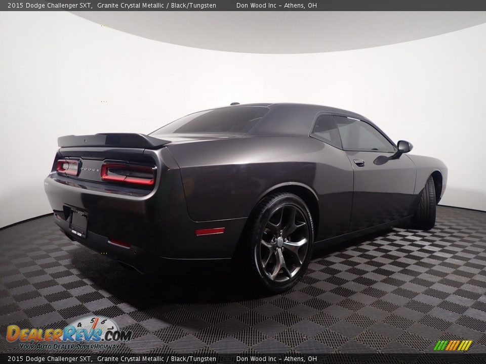 2015 Dodge Challenger SXT Granite Crystal Metallic / Black/Tungsten Photo #16
