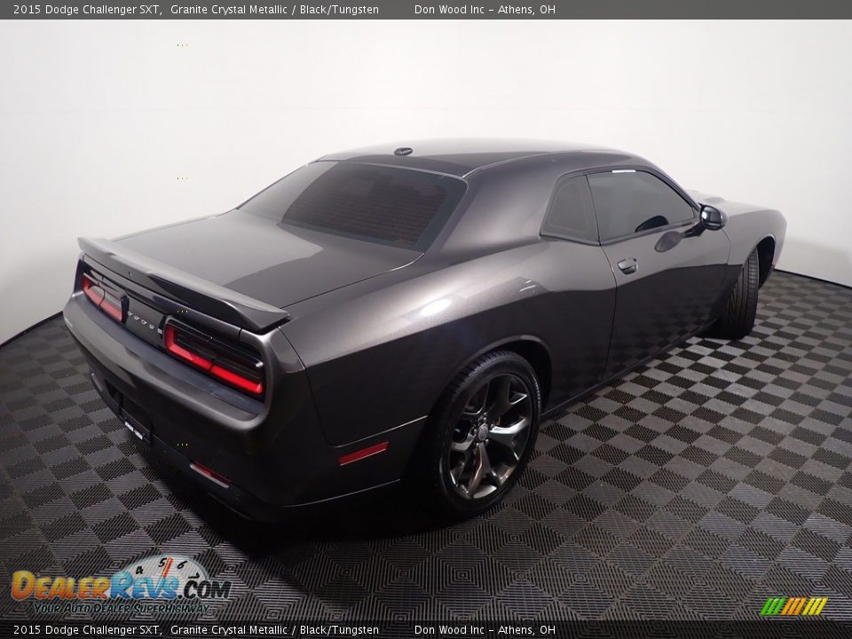 2015 Dodge Challenger SXT Granite Crystal Metallic / Black/Tungsten Photo #17