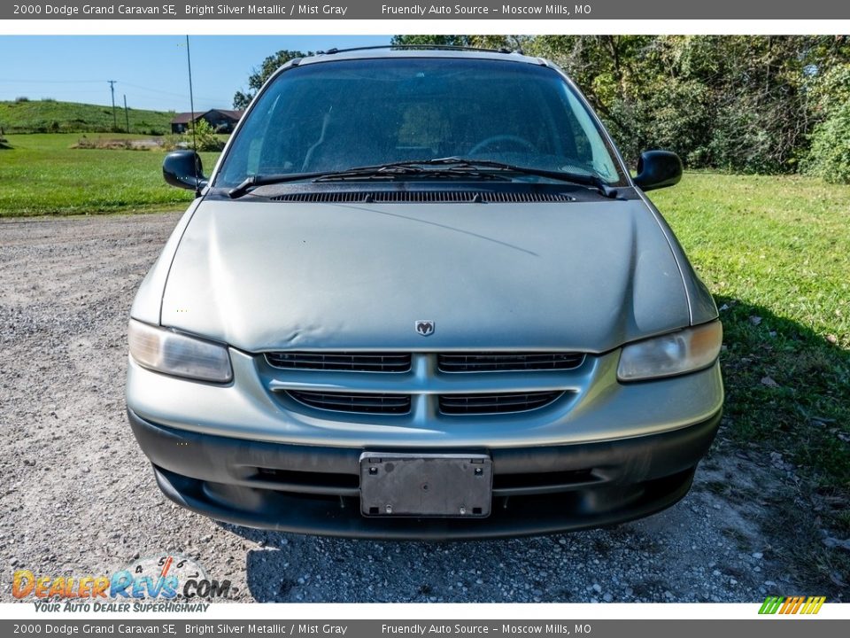 2000 Dodge Grand Caravan SE Bright Silver Metallic / Mist Gray Photo #9