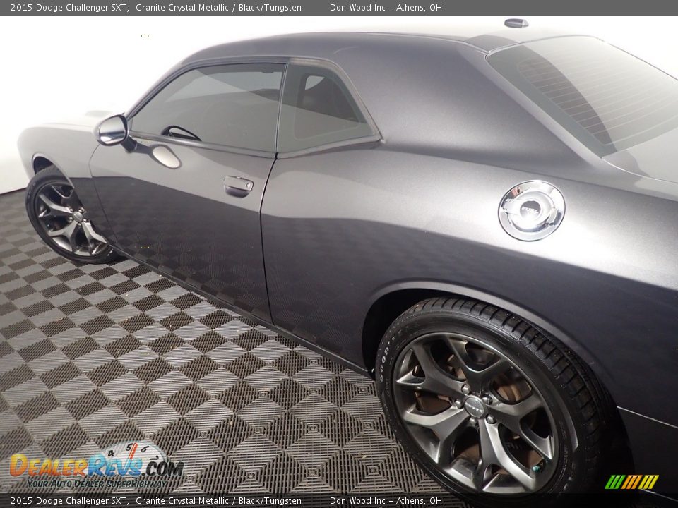 2015 Dodge Challenger SXT Granite Crystal Metallic / Black/Tungsten Photo #18