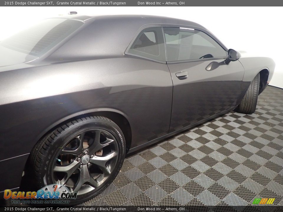 2015 Dodge Challenger SXT Granite Crystal Metallic / Black/Tungsten Photo #19