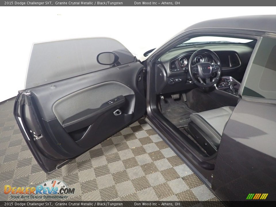 2015 Dodge Challenger SXT Granite Crystal Metallic / Black/Tungsten Photo #20