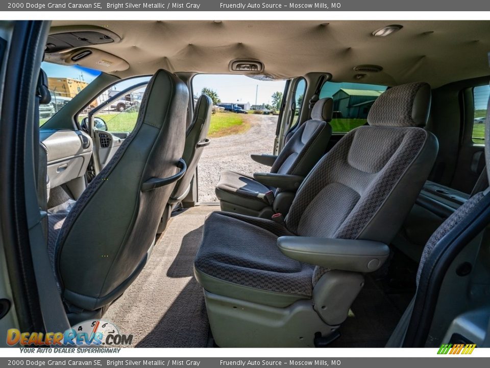 2000 Dodge Grand Caravan SE Bright Silver Metallic / Mist Gray Photo #12