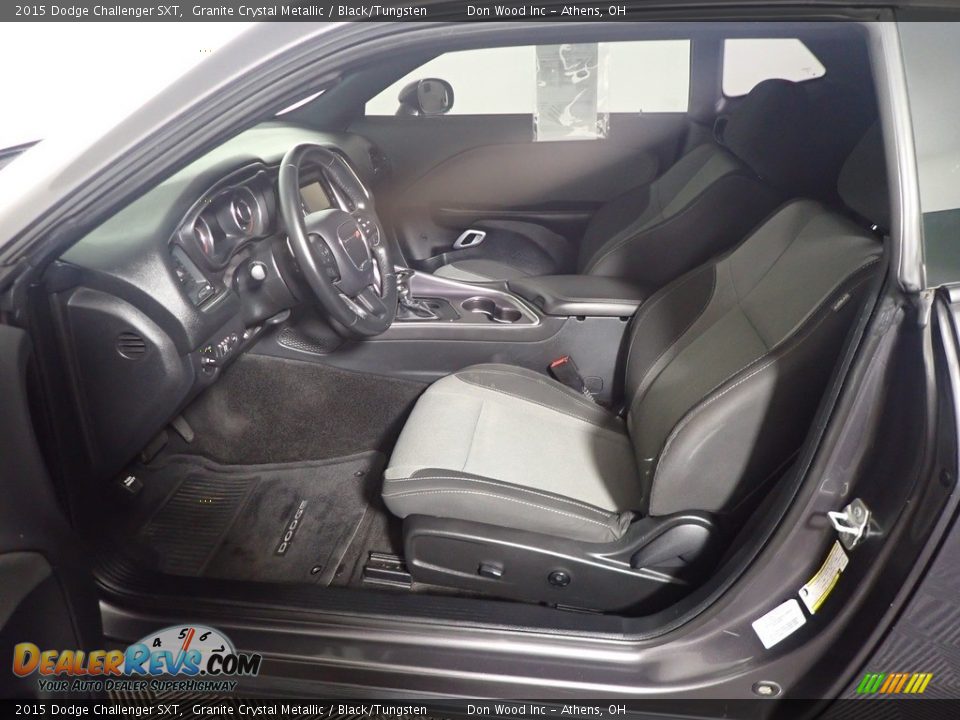 2015 Dodge Challenger SXT Granite Crystal Metallic / Black/Tungsten Photo #22