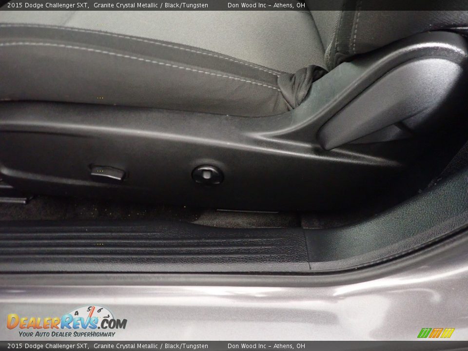 2015 Dodge Challenger SXT Granite Crystal Metallic / Black/Tungsten Photo #23