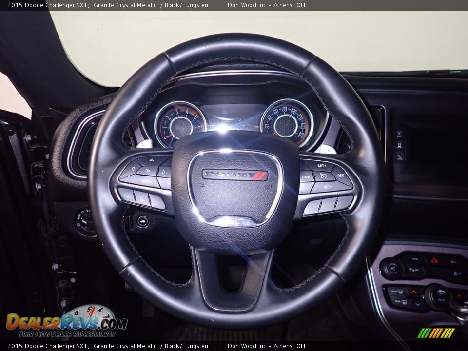 2015 Dodge Challenger SXT Granite Crystal Metallic / Black/Tungsten Photo #27