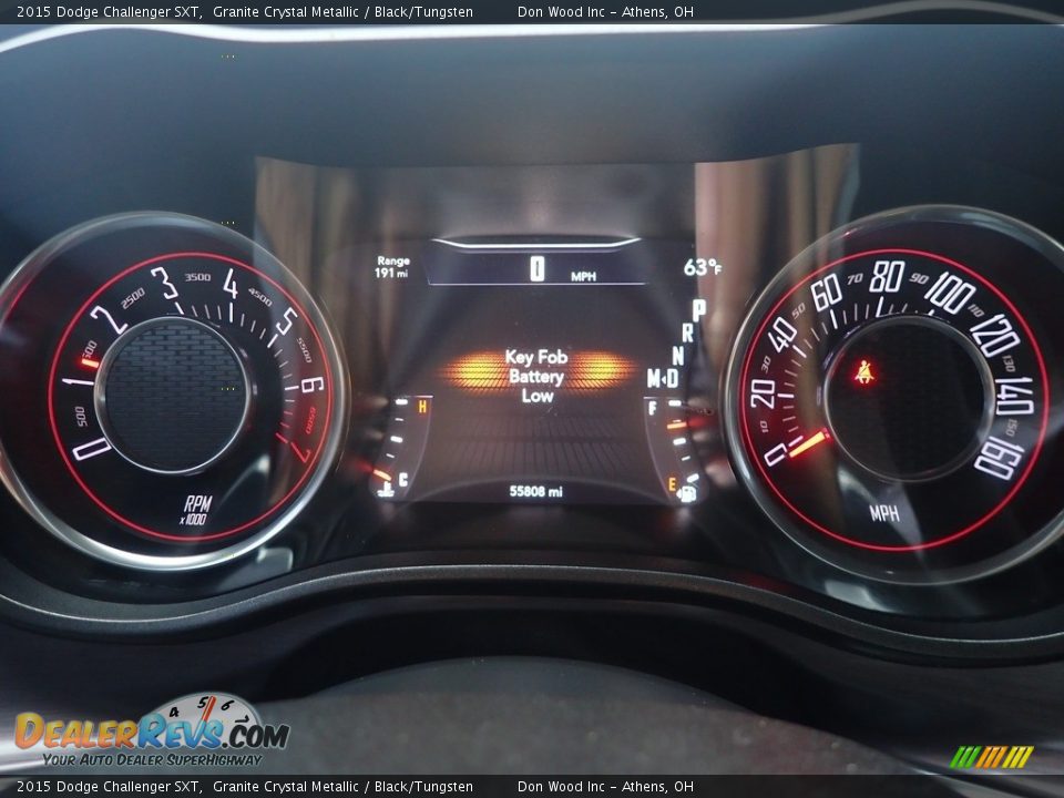 2015 Dodge Challenger SXT Granite Crystal Metallic / Black/Tungsten Photo #28