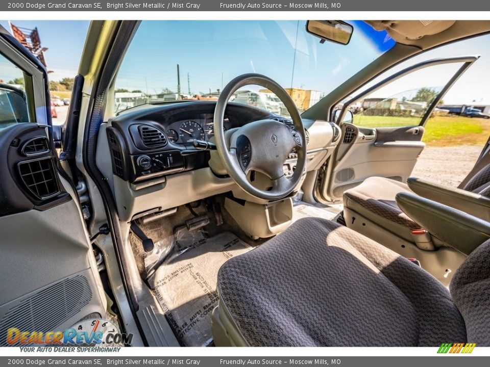 2000 Dodge Grand Caravan SE Bright Silver Metallic / Mist Gray Photo #20