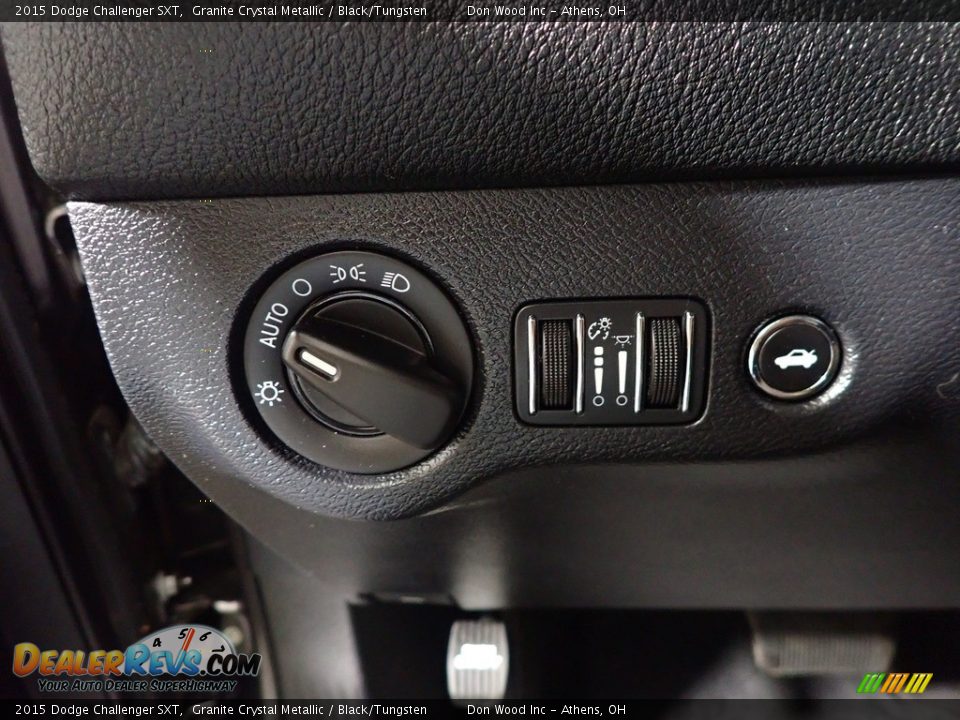 2015 Dodge Challenger SXT Granite Crystal Metallic / Black/Tungsten Photo #31