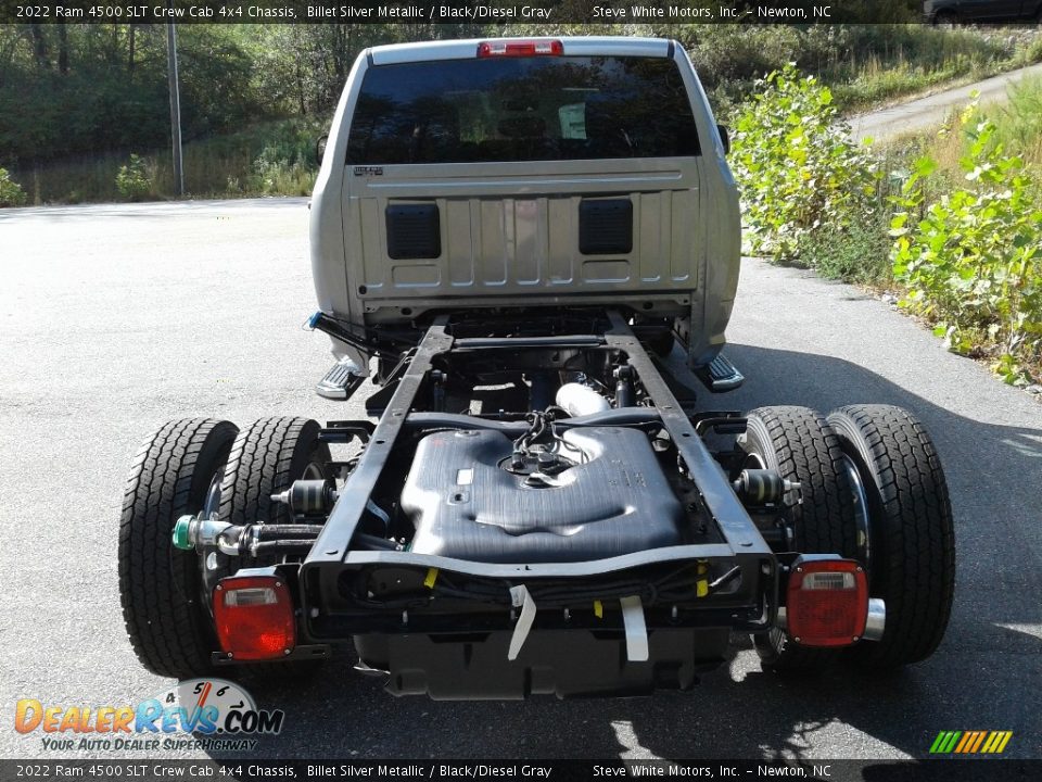 2022 Ram 4500 SLT Crew Cab 4x4 Chassis Billet Silver Metallic / Black/Diesel Gray Photo #7