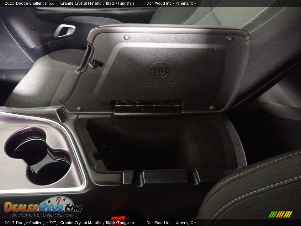 2015 Dodge Challenger SXT Granite Crystal Metallic / Black/Tungsten Photo #33