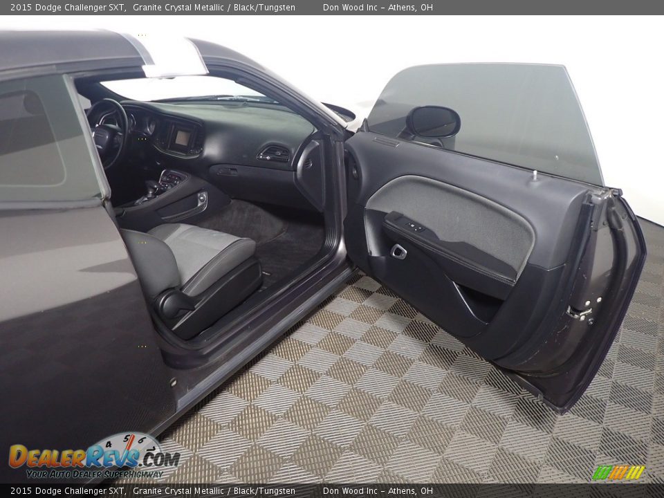 2015 Dodge Challenger SXT Granite Crystal Metallic / Black/Tungsten Photo #34