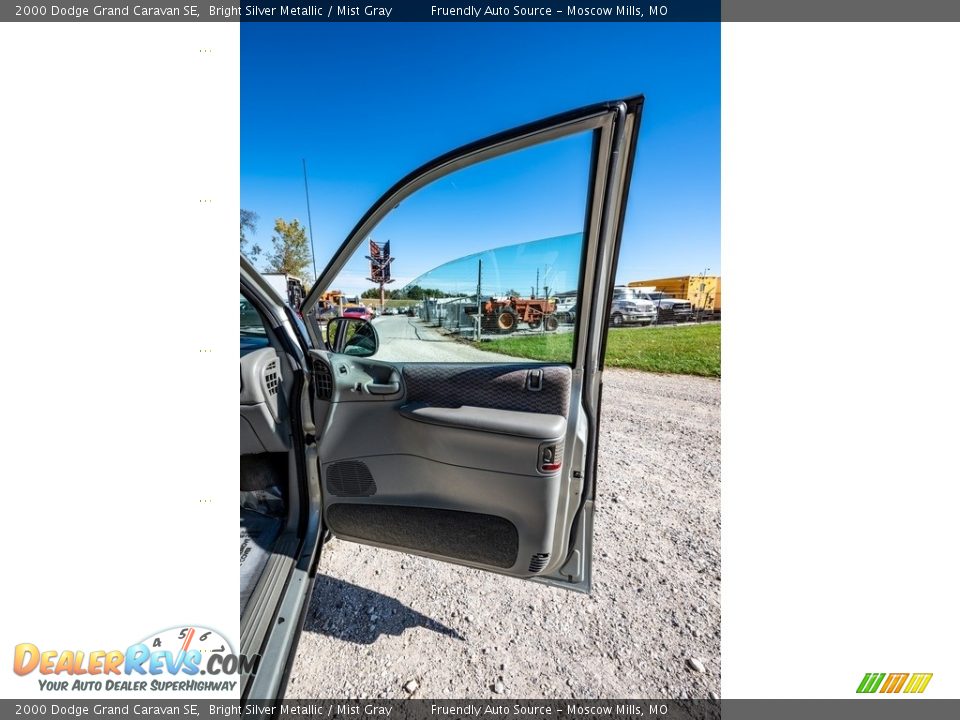 2000 Dodge Grand Caravan SE Bright Silver Metallic / Mist Gray Photo #28