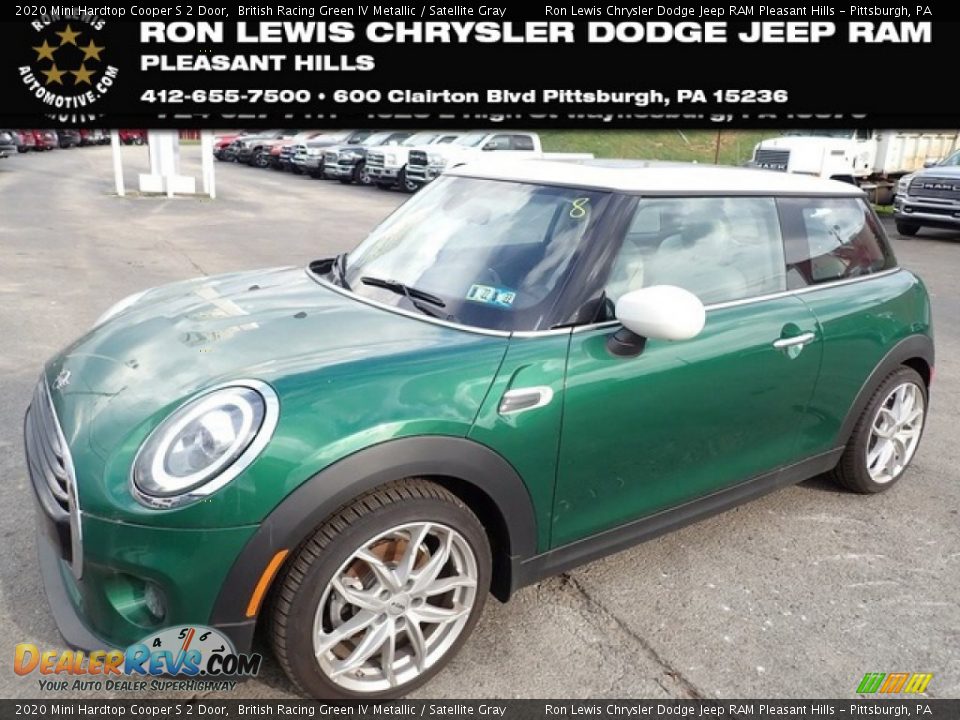 2020 Mini Hardtop Cooper S 2 Door British Racing Green IV Metallic / Satellite Gray Photo #1