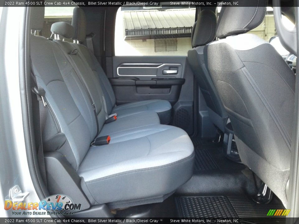 2022 Ram 4500 SLT Crew Cab 4x4 Chassis Billet Silver Metallic / Black/Diesel Gray Photo #15