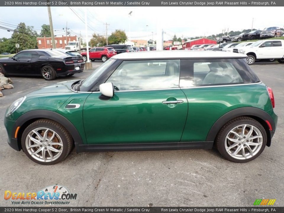 2020 Mini Hardtop Cooper S 2 Door British Racing Green IV Metallic / Satellite Gray Photo #2